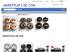 Tablet Screenshot of marktplatz-de.com